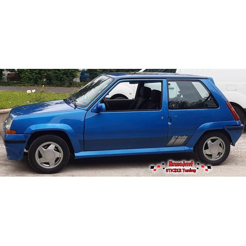 Kit Autocollants R5 Gt Turbo Phase 2 Bleue