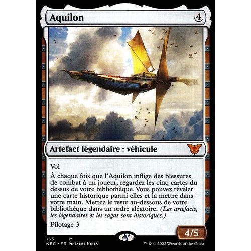 Aquilon - Magic - Deck Commander - Kamigawa La Dynastie Néon - M - 165