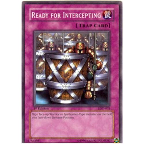 Yu Gi Oh Lod 031 Prêt Pour Intercepting