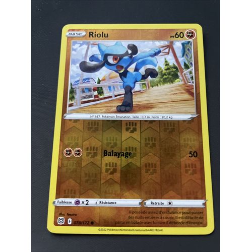 Riolu - Reverse - 078/172 - Stars Etincelantes