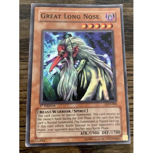 Yu Gi Oh Lod 068 Great Long Nose