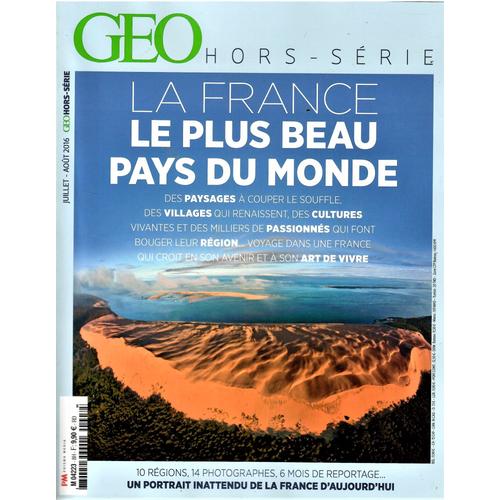 Geo hors serie 8h La France le plus beau pays du monde Rakuten