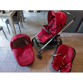 Poussette bébé sale confort streety rouge