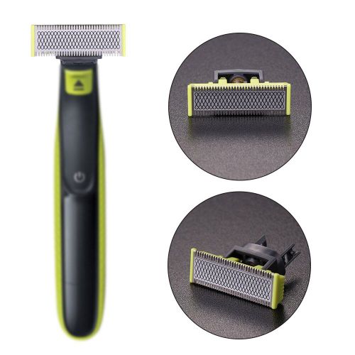 Tête de rasoir de remplacement pour Philips OneBlade, accessoires de tondeuse à barbe en acier inoxydable QP210/QP50/QP2520