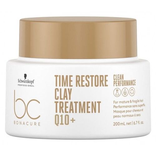 Masque À L'argile Bc Bonacure Time Restore Schwarzkopf 200ml 