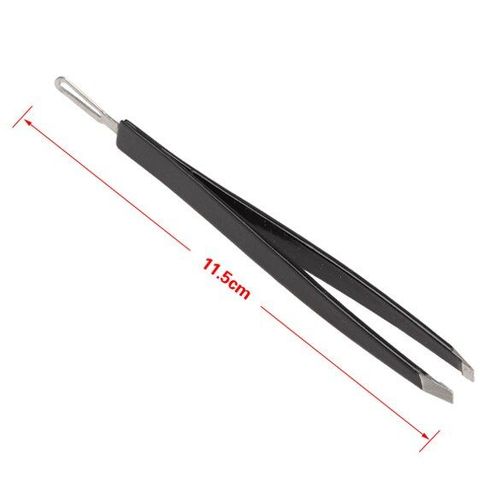 Pince À Épiler Antistatique 2 En 1 Pour Sourcils, Outil Pour Éliminer Les Points Noirs, Clip D'épilation Du Visage 