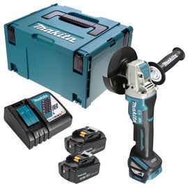 Meuleuse d'angle 18V LXT Ø125 mm (2x4,0 Ah) en MAKPAC - MAKITA DGA519RMJ