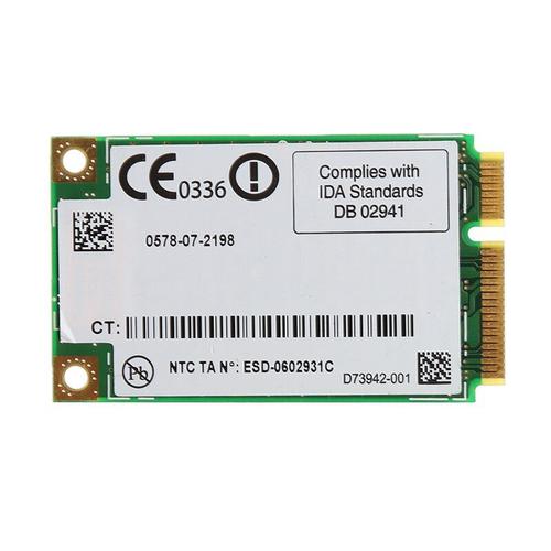 Carte Mini PCI-E sans fil H7EC, 300Mbps, double bande, lien WiFi, pour intel 4965AGN NM1