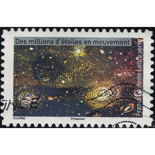 France 2021 Oblitéré Used Tutoyer Les Étoiles Des Millions D'étoiles En Mouvement Su