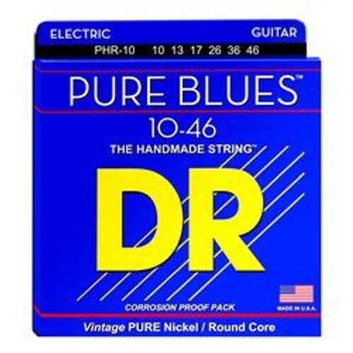 Dr Phr10 Pure Blues Medium - Jeu De Cordes Guitare Électrique