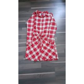 Robe Orange À Carreaux 12 Ans Kiabi