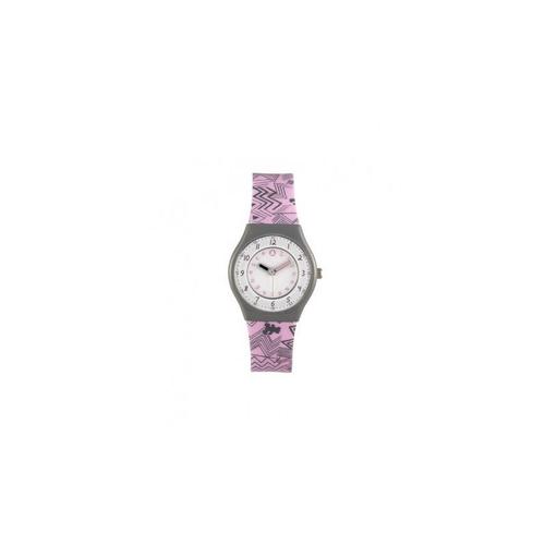 Lulu Castagnette Graff Montre Fille Silicone Violet G38012