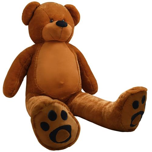 Vercart Ours En Peluche Geant Gros Nounours Brun Teddy Bear Xxl Doudou Et Compagnie Ours Extra Doux Cadeau De Noël Et Saint-Valentin 183cm