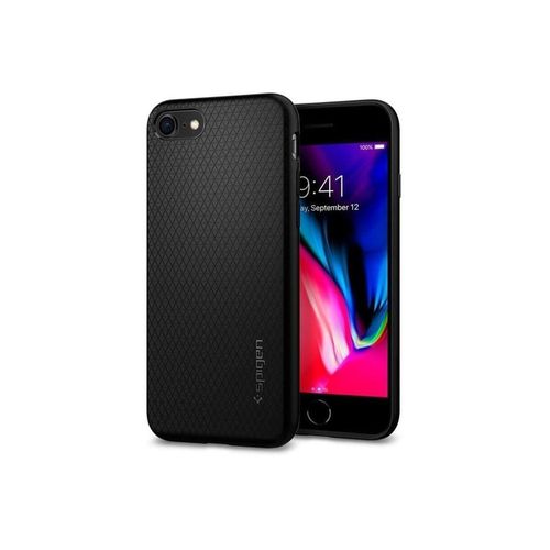 Coque Spigen Iphone 12 Mini Liquid Air Noir Mat