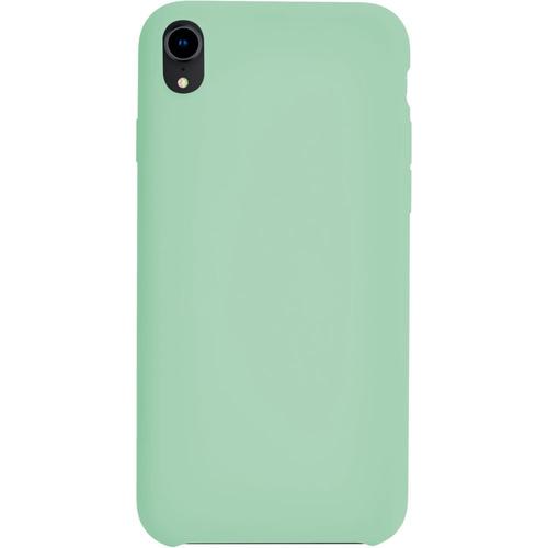 Coque Rigide Finition Soft Touch Vert Menthe Pour Iphone Xr