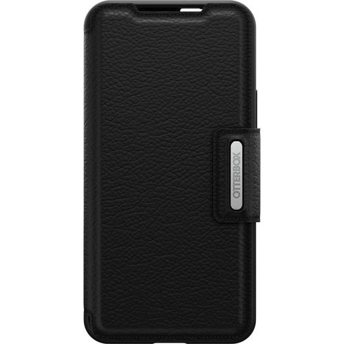 Otterbox Strada - Étui À Rabat Pour Téléphone Portable - Cuir Véritable, Polycarbonate - Noir Ombré - Pour Samsung Galaxy S22