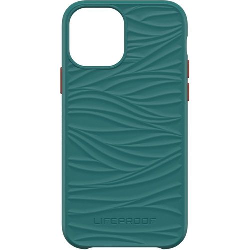 Lifeproof Wake - Coque De Protection Pour Téléphone Portable - Plastique Recyclé D'origine Marine - En Dessous De, Modèle D'onde Douce - Pour Apple Iphone 12, 12 Pro