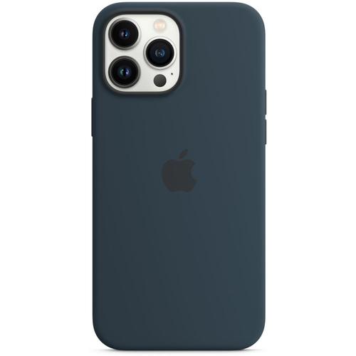 Apple - Coque De Protection Pour Téléphone Portable - Avec Magsafe - Silicone - Bleu Abysses - Pour Iphone 13 Pro Max