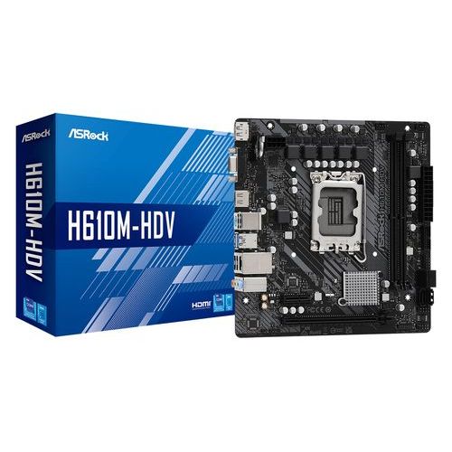 ASRock H610M-HDV socket 1700 Socket 1700 carte mère