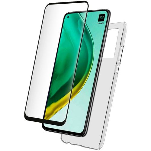 Bigben Connected - Coque De Protection Pour Téléphone Portable - Polyuréthanne Thermoplastique (Tpu) - Transparent - Avec Protecteur D'écran En Verre Trempé - Pour Xiaomi Mi 10t, 10t Pro 5g