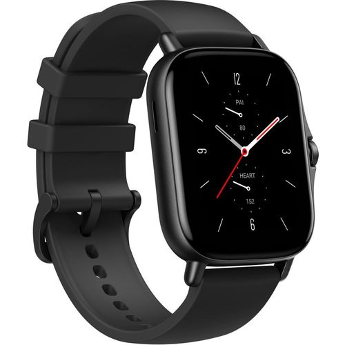 Amazfit Gts 2 - Noir Minuit - Montre Connectée Avec Bracelet - Silicone - Affichage 1.65" - Wi-Fi, Bluetooth - 24.7 G