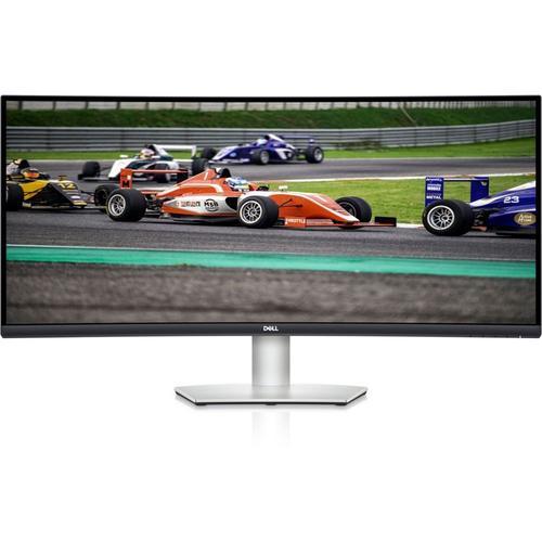 Dell S3422DW - Écran LED - incurvé - 34" - 3440 x 1440 WQHD @ 100 Hz - VA - 300 cd/m² - 3000:1 - 4 ms - 2xHDMI, DisplayPort - haut-parleurs - avec 3 ans de garantie de base Advanced Exchange (CA...