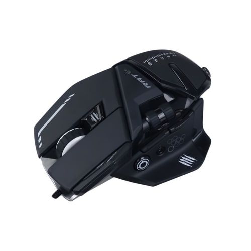 Mad Catz R.A.T.6+ - Souris - optique - 11 boutons - filaire - USB - noir