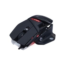 Mad Catz R.A.T.4+ - Souris - optique - 9 boutons - filaire - USB - noir