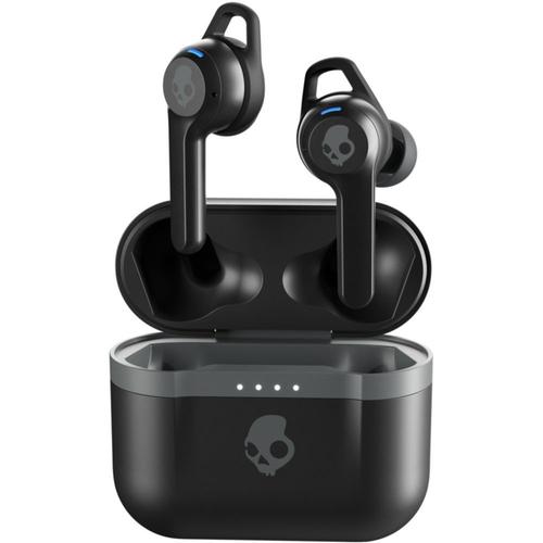 Skullcandy Indy Evo - Écouteurs sans fil avec micro - intra-auriculaire - Bluetooth - noir brut