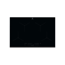 Electrolux EIT814 - Table de cuisson à induction - 4 plaques de cuisson - Niche - largeur : 75 cm - profondeur : 49 cm - noir - avec avant biseauté