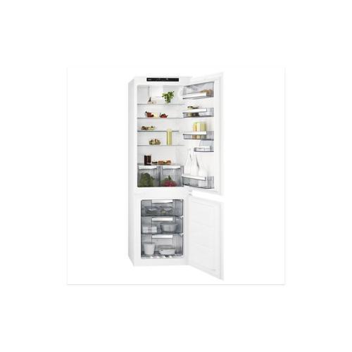 Réfrigérateur Combiné AEG SCE818F6TS - 254 litres Classe F Blanc