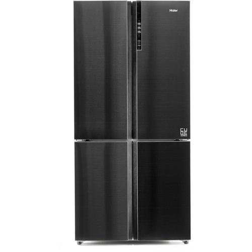 Réfrigérateur Side by side Haier HTF-610DSN7 - 628 litres Classe F Inox Noir