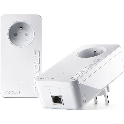 devolo Magic 1 LAN - Starter Kit - pont - - 1GbE, HomeGrid - Branchement mural (pack de 2)