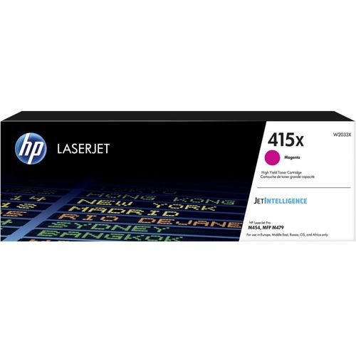 HP 415X / W2033X Original Toner Magenta pour ca. 6.000 Pages