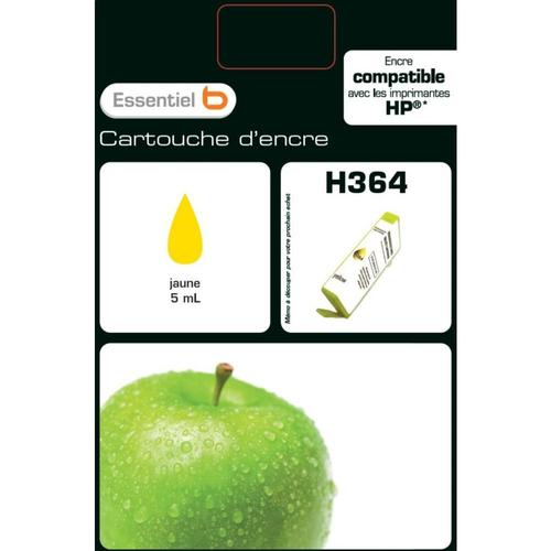 Cartouche d'encre Essentielb H364 Jaune Série Pomme