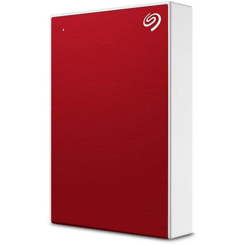 Seagate One Touch HDD STKC4000403 - Disque dur - 4 To - externe (portable) - USB 3.2 Gen 1 - rouge - avec 2 ans de Seagate Rescue Data Recovery