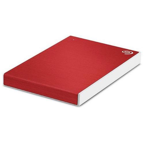Seagate One Touch HDD STKB1000403 - Disque dur - 1 To - externe (portable) - USB 3.2 Gen 1 - rouge - avec 2 ans de Seagate Rescue Data Recovery