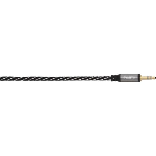 Hama Avinity - Câble audio - mini-phone stereo 3.5 mm mâle pour mini-phone stereo 3.5 mm mâle - 1.5 m - double blindage - anthracite