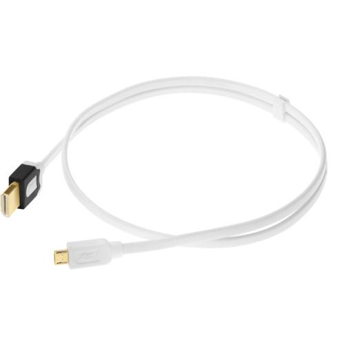 Real Cable EVOLUTION iPlug-CMHL - Câble HDMI - HDMI mâle pour Micro-USB (MHL) mâle - 1.5 m - double blindage - plat