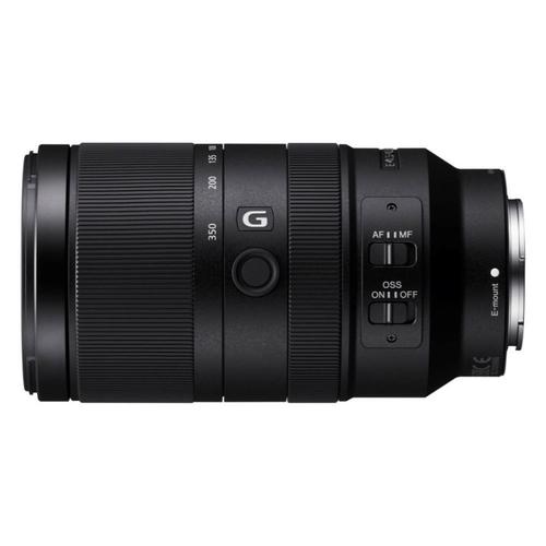 Objectif Sony SEL70350G - Fonction Télé - 70 mm - 350 mm - f/4.5-6.3 E G OSS - Sony E-mount - pour Cinema Line; a VLOGCAM; a1; a6700; a7 IV; a7C; a7C II; a7CR; a7R V; a7s III; a9 II; a9 III