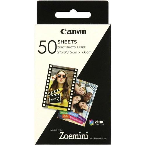 Papier photo instantané Canon Zink pour Zoemini (x50)