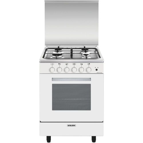 Glem Alpha GA660CVMWH Cuisinière Blanc