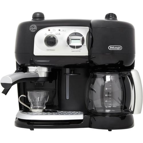 De'Longhi BCO264.1 - Machine à café avec machine à filtre et buse vapeur "Cappuccino" - 15 bar - 10 tasses