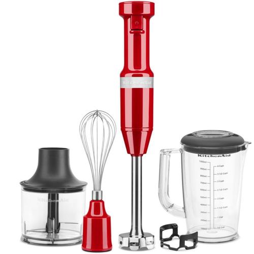 KitchenAid 5KHBV83EER - Mixeur à main - 180 Watt - rouge empire