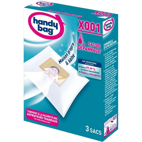 Handy Bag - Sac - pour aspirateur (pack de 3)