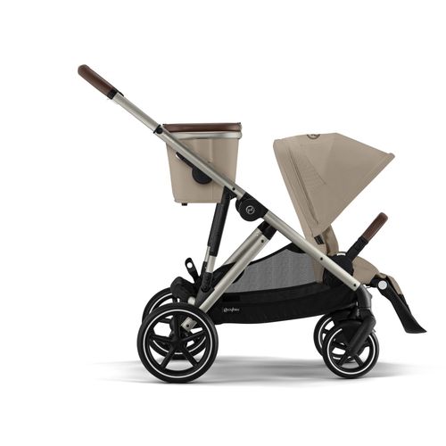 Poussette Gazelle S Almond Beige Châssis Taupe - Cybex Gold
