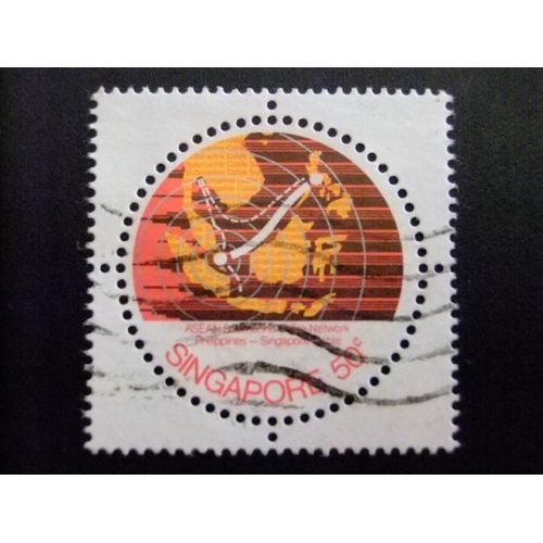 51 Singapour Singapour 1978 / Câbles Sous-Marins De Télécommunications / Yvert 304 Fu Sg 333 Fu