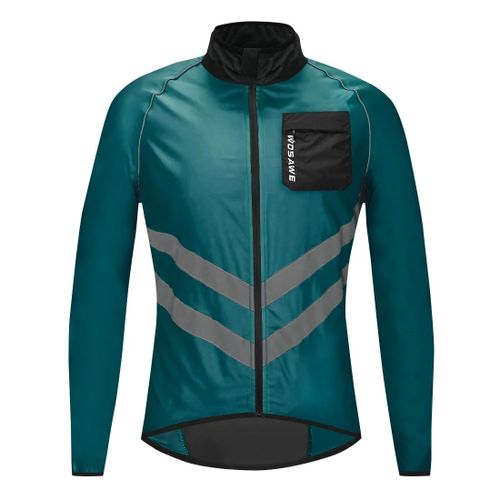 Wosawe-Veste De Cyclisme Ultralégère Pour Homme,Coupe-Vent,Veste De Coulée,Veste De Vélo Coupe-Vent,Degré D'eau,Vtt,Vélo De Route,Maillot Long