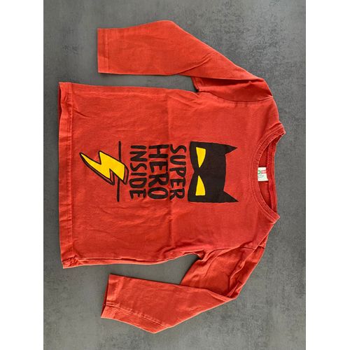 T-Shirt Longues Manches Rouge Deno Kids