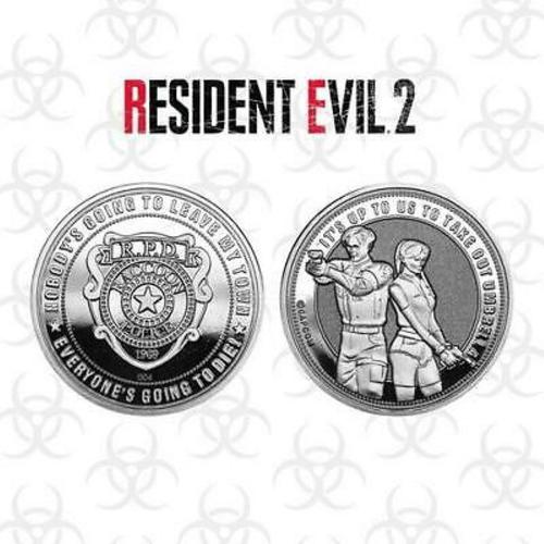 Resident Evil 2 Édition Limitée Collection Pièce Argent Edition